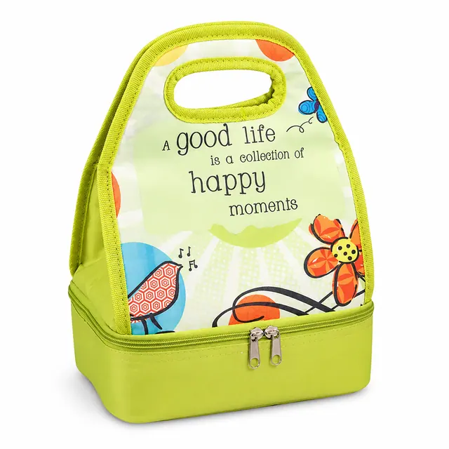 Beach Cooler Bag / Lunch Cooler (600D Polyester + PEVA, 22*15*30cm)