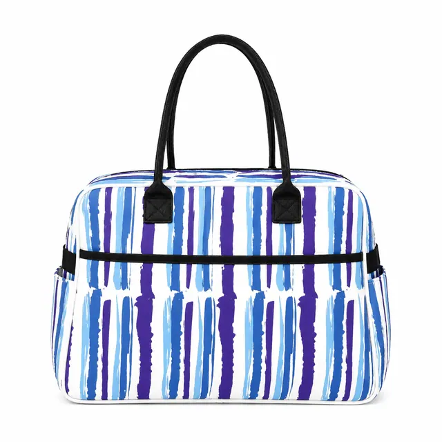 Microfiber Baby Diaper Boston Bag — 42 x 14 x 26 cm