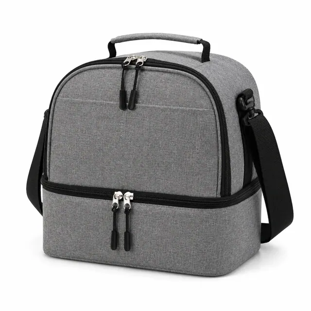 Hiking Beach Cooler Bag - Waterproof Insulated (Melange, 26*16*25cm)