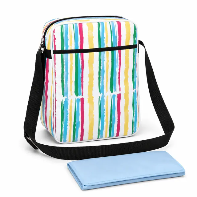 Multifunctional Baby Diaper Crossbody Bag — 27 x 13 x 35 cm