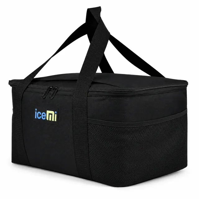 Picnic Cooler Bag (37*28*21cm, 600D/PVC, Leakproof Insulation)