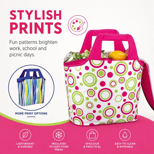 Thermal Cooler Lunch Bag with Custom Logo for Outdoor (Polyester, Leakproof) — construction detail view 4