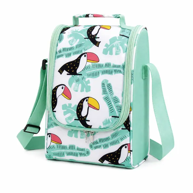 Thermal Picnic Cooler Lunch Bag - Wholesale (600D Polyester + PEVA, 35x16x25cm)