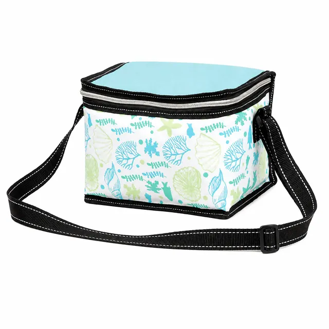 Wine Cooler Bag Picnic/Lunch Bag (600D + Microfiber, 22*14.5*16cm)